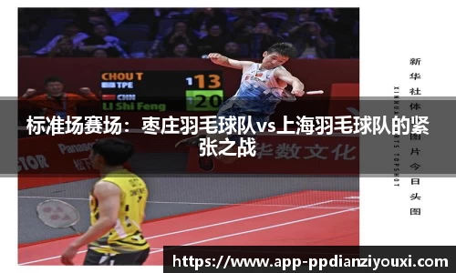 标准场赛场：枣庄羽毛球队vs上海羽毛球队的紧张之战